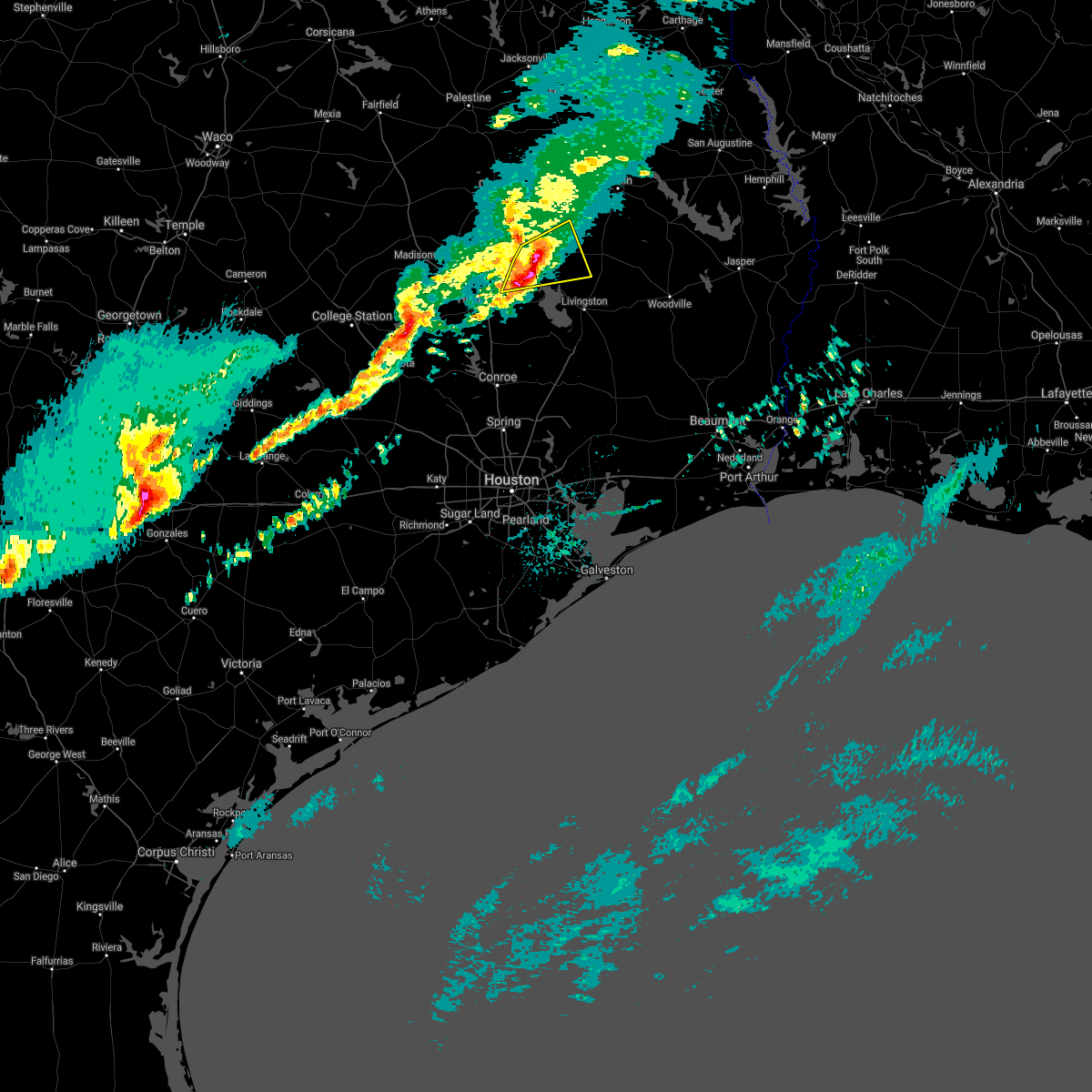 Interactive Hail Maps Hail Map for Groveton, TX