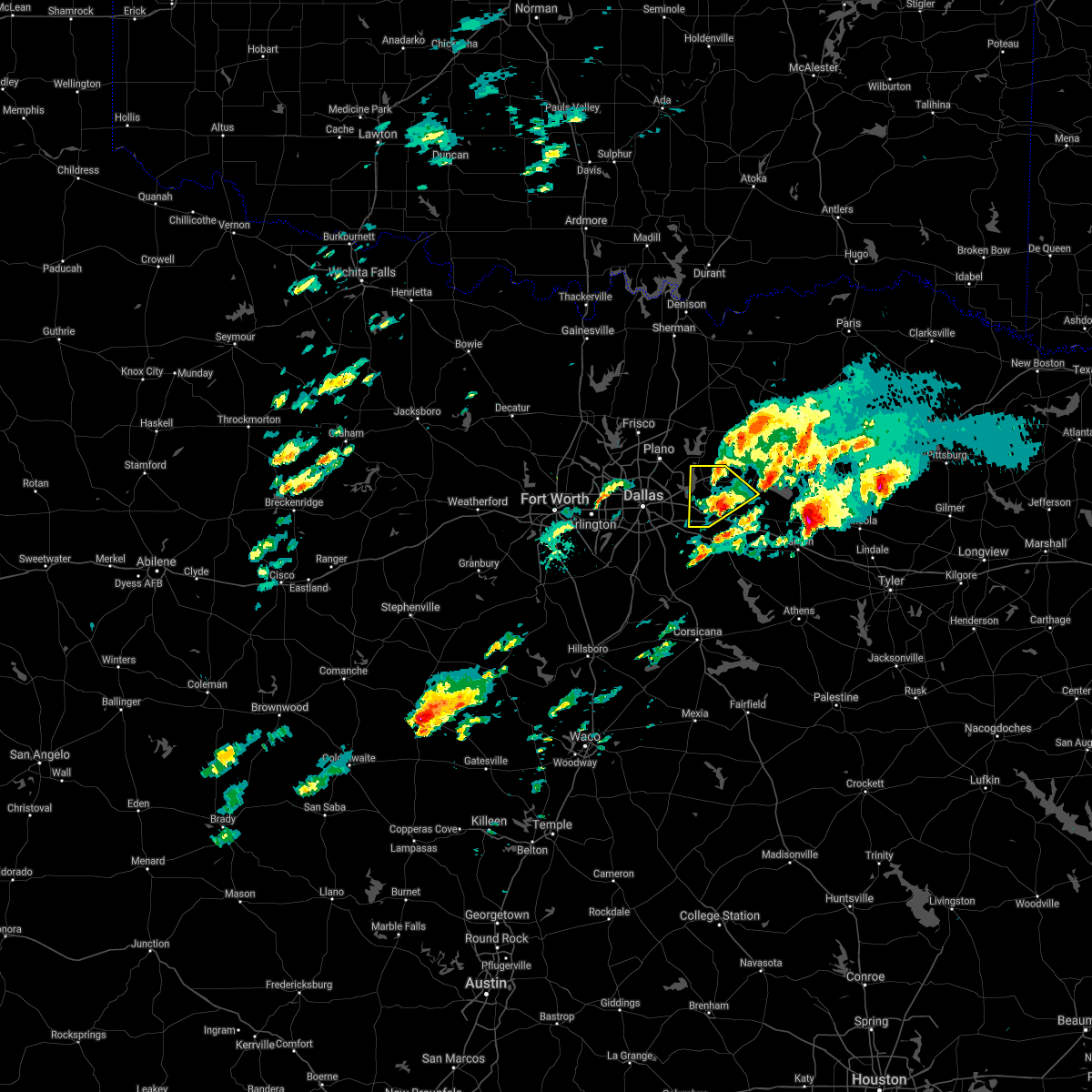 Hail Map for Garland, TX Interactive Hail Maps