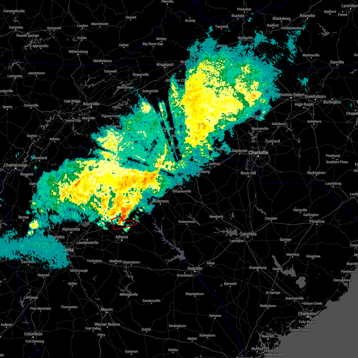 Interactive Hail Maps Hail Map for Maysville, GA
