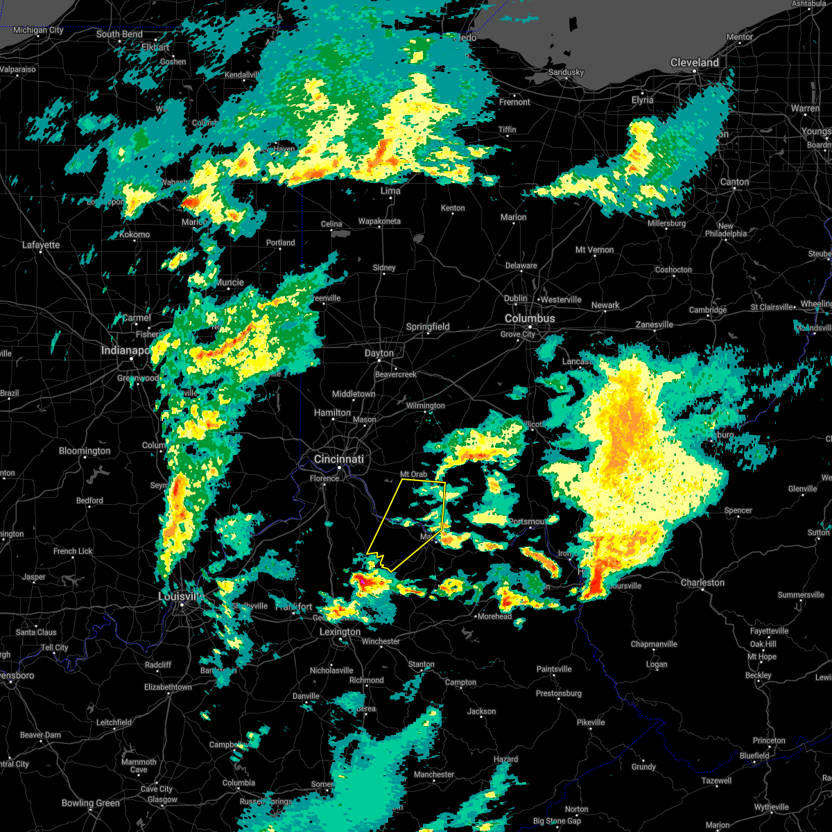 Interactive Hail Maps Hail Map for Mount Olivet, KY