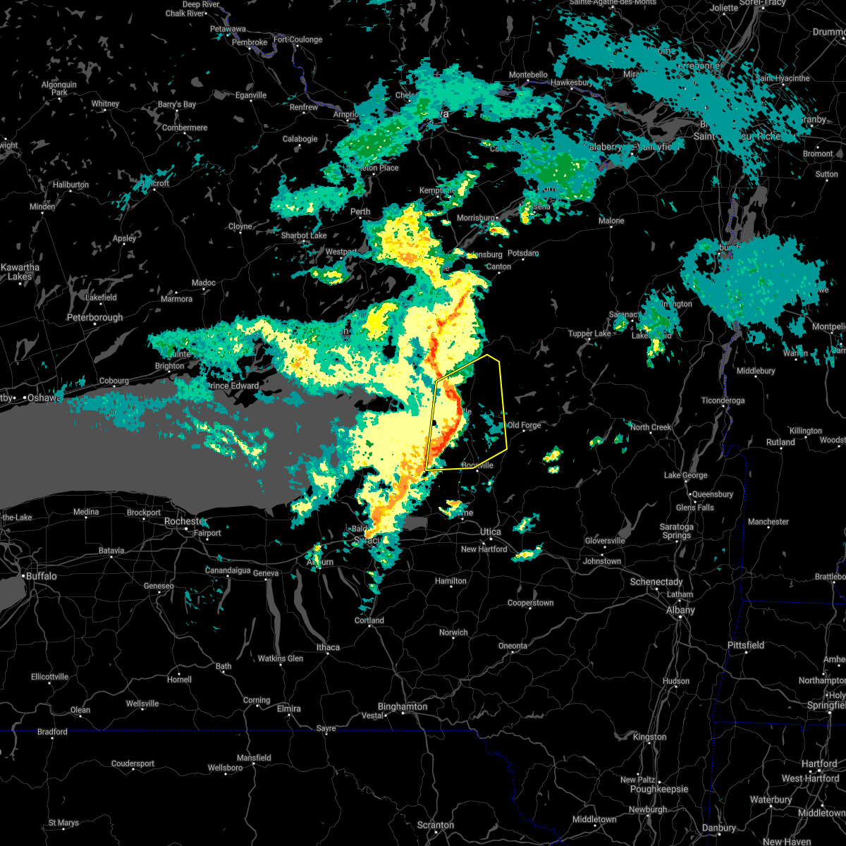 Interactive Hail Maps Hail Map for Constableville, NY