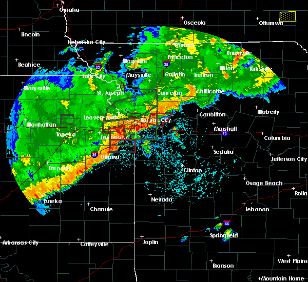 Interactive Hail Maps Hail Map for Raytown, MO
