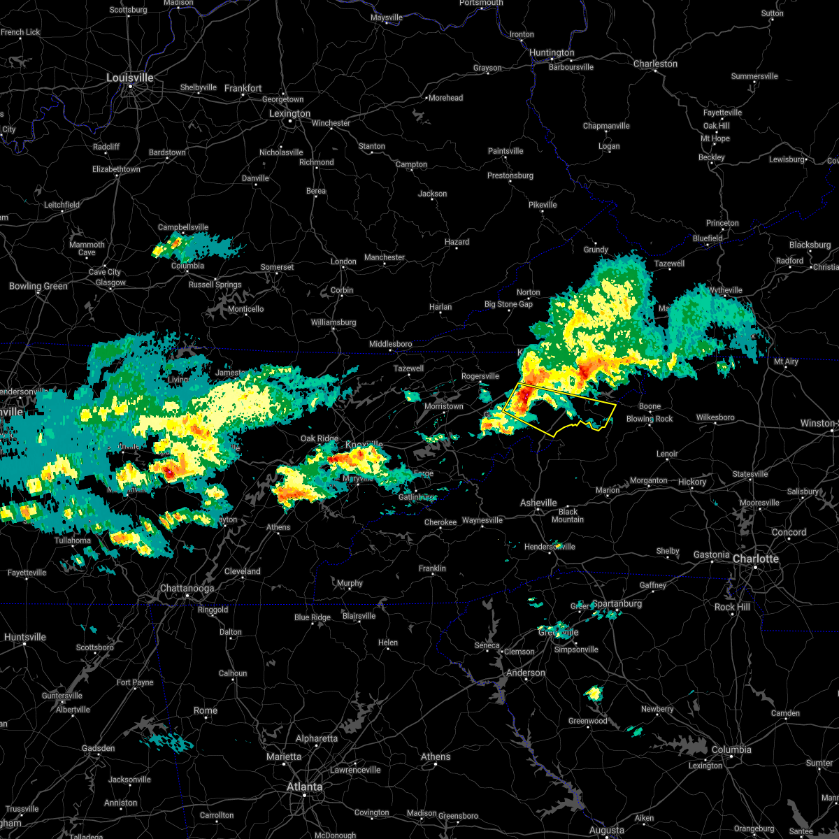 Interactive Hail Maps Hail Map for Elizabethton, TN