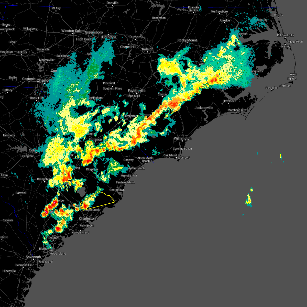 Hail Map for Goose Creek, SC Interactive Hail Maps