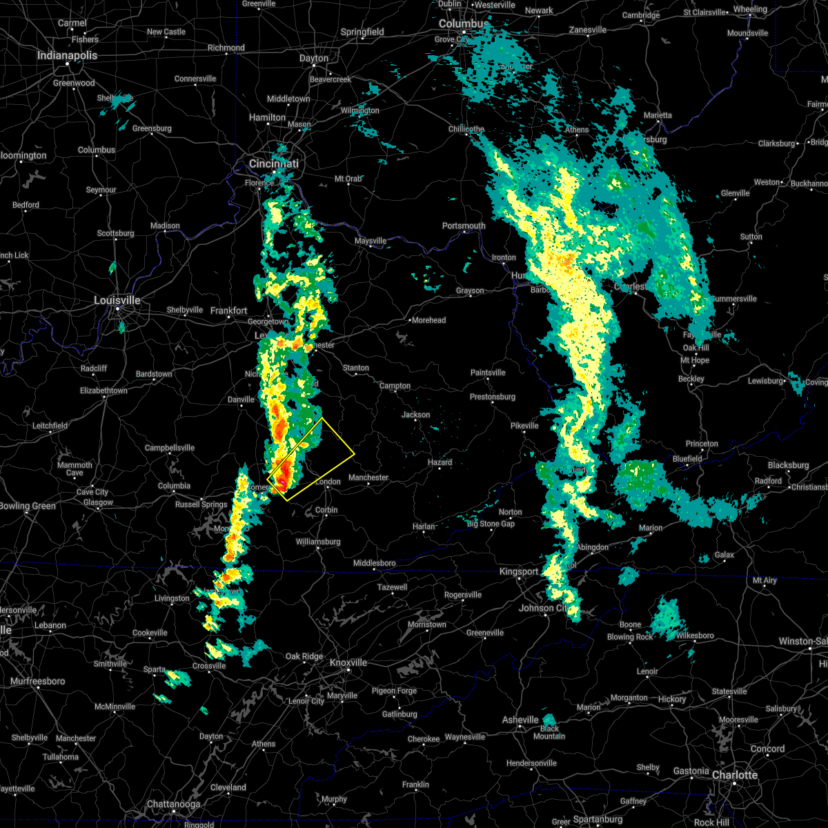 Interactive Hail Maps Hail Map for Mount Vernon, KY