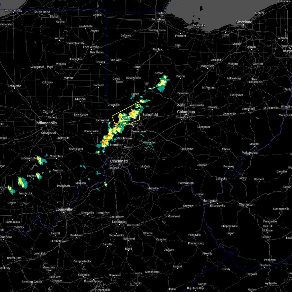 Interactive Hail Maps Hail Map for West Milton, OH