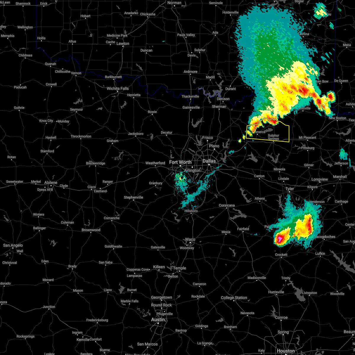 Interactive Hail Maps Hail Map for Sulphur Springs, TX