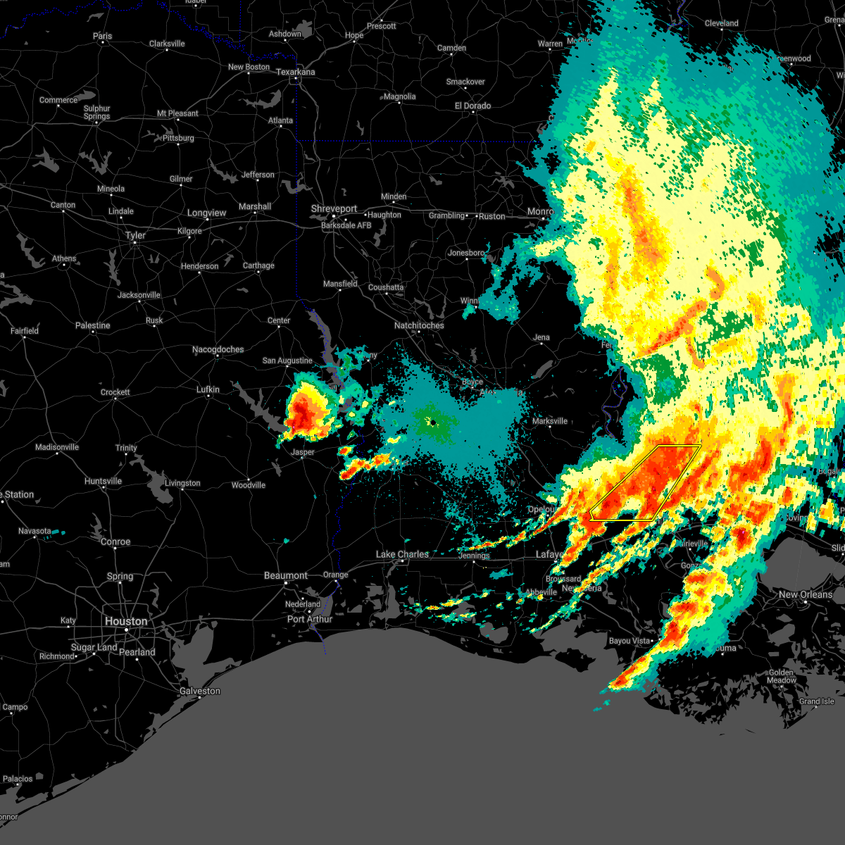 Interactive Hail Maps Hail Map for Ventress, LA