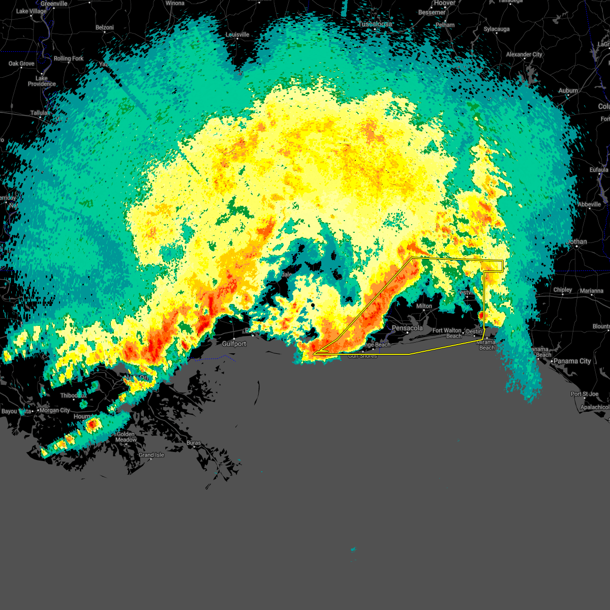 Interactive Hail Maps Hail Map for Shalimar, FL