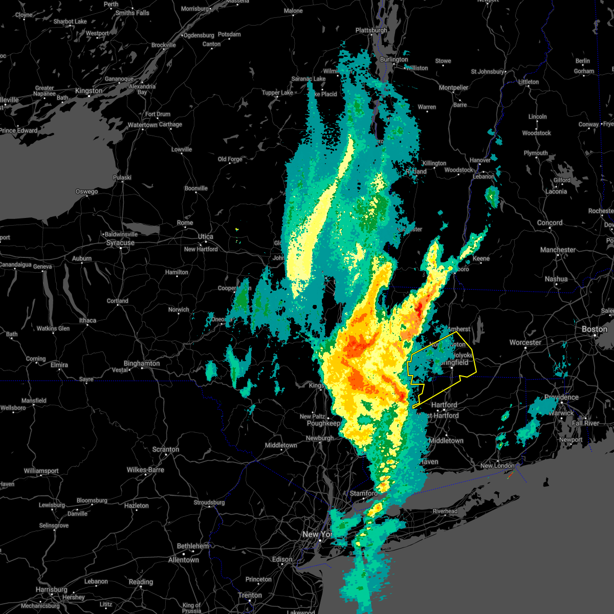 Interactive Hail Maps Hail Map for Blandford, MA
