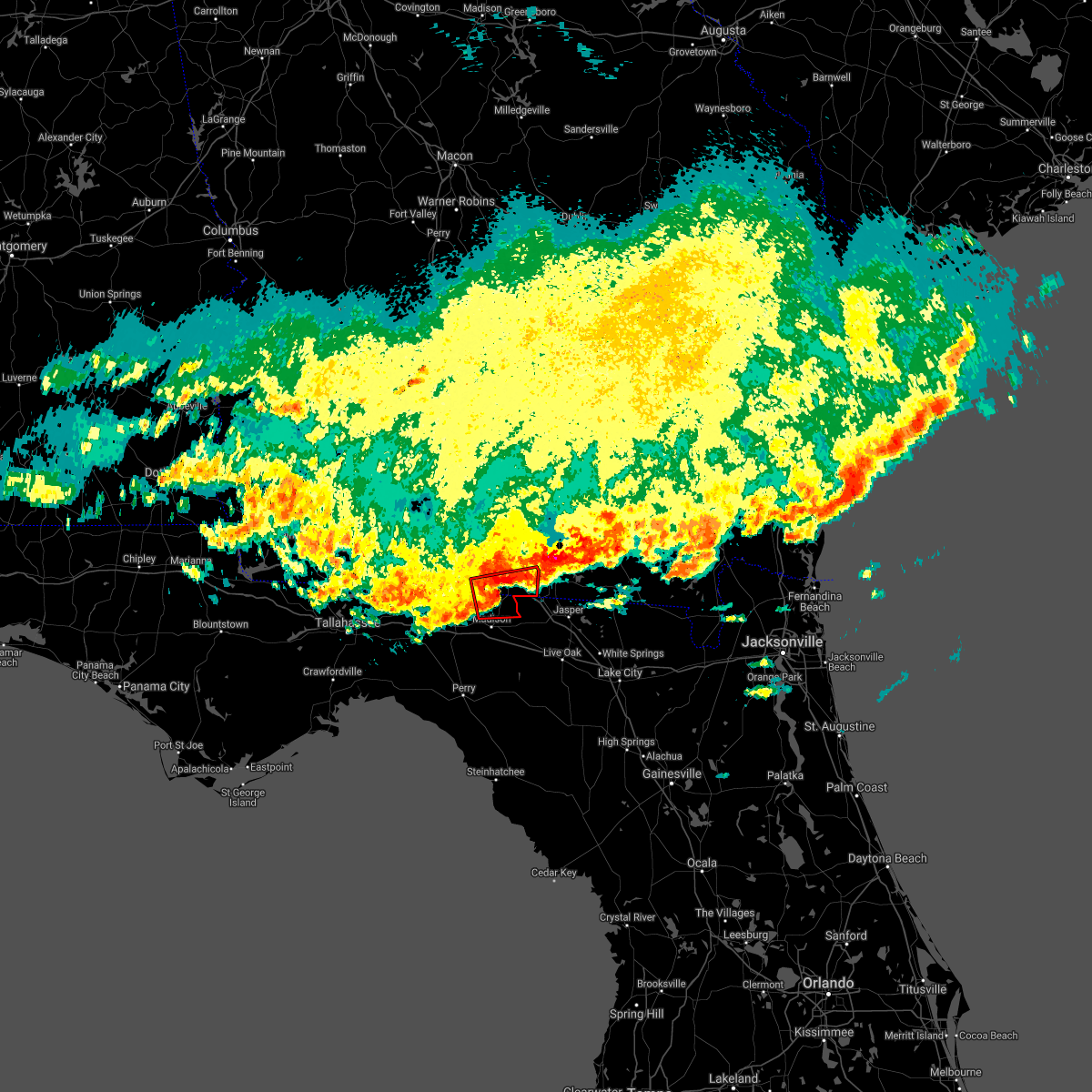 Hail Map for Valdosta, GA Interactive Hail Maps