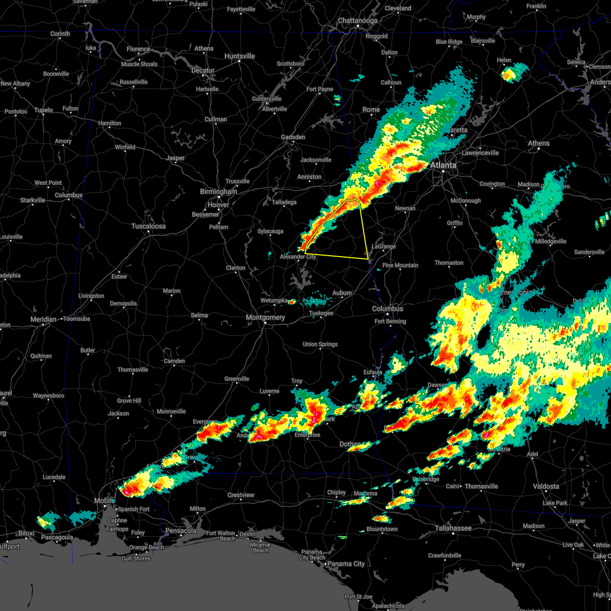 Interactive Hail Maps Hail Map for Wedowee, AL