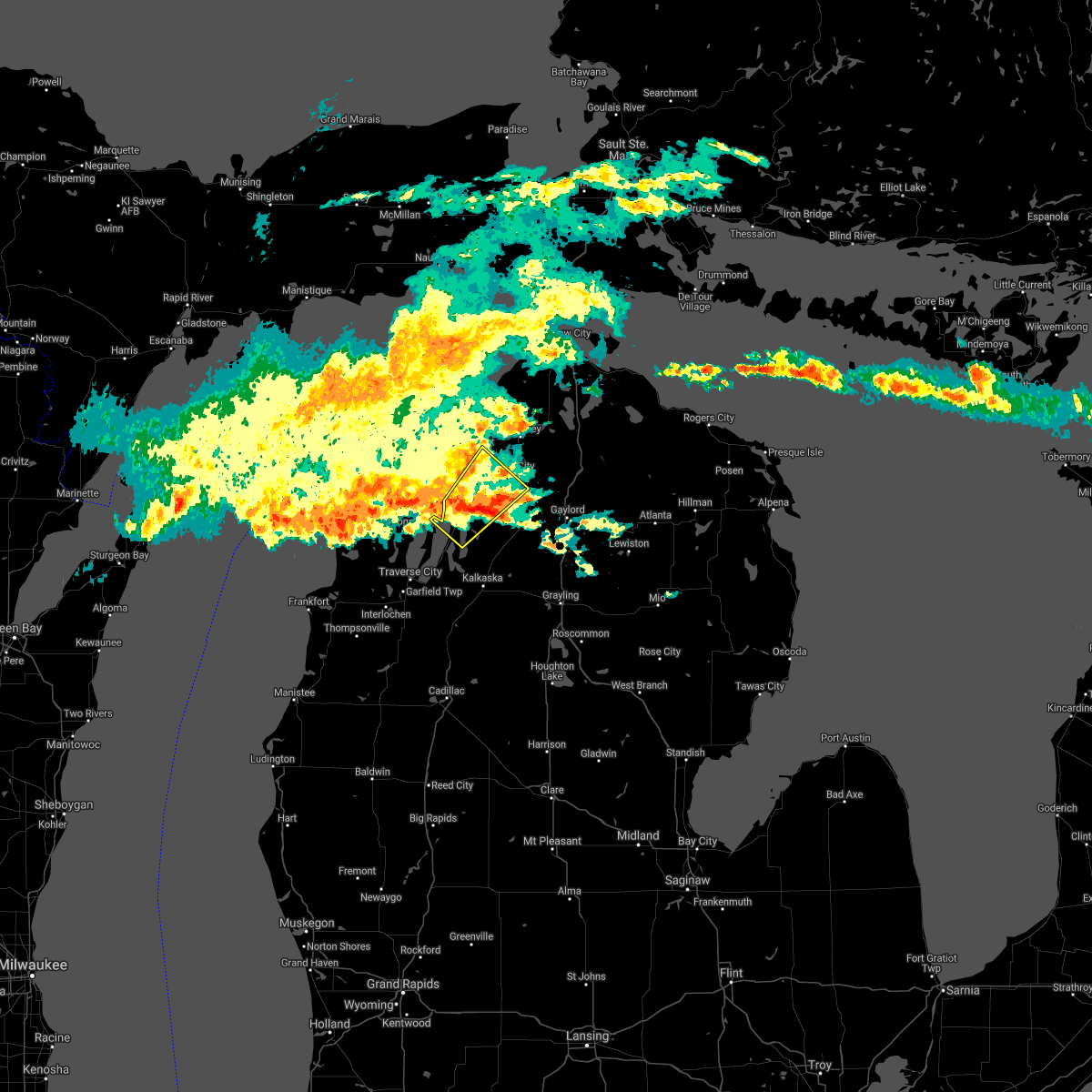 Interactive Hail Maps Hail Map for Boyne City, MI
