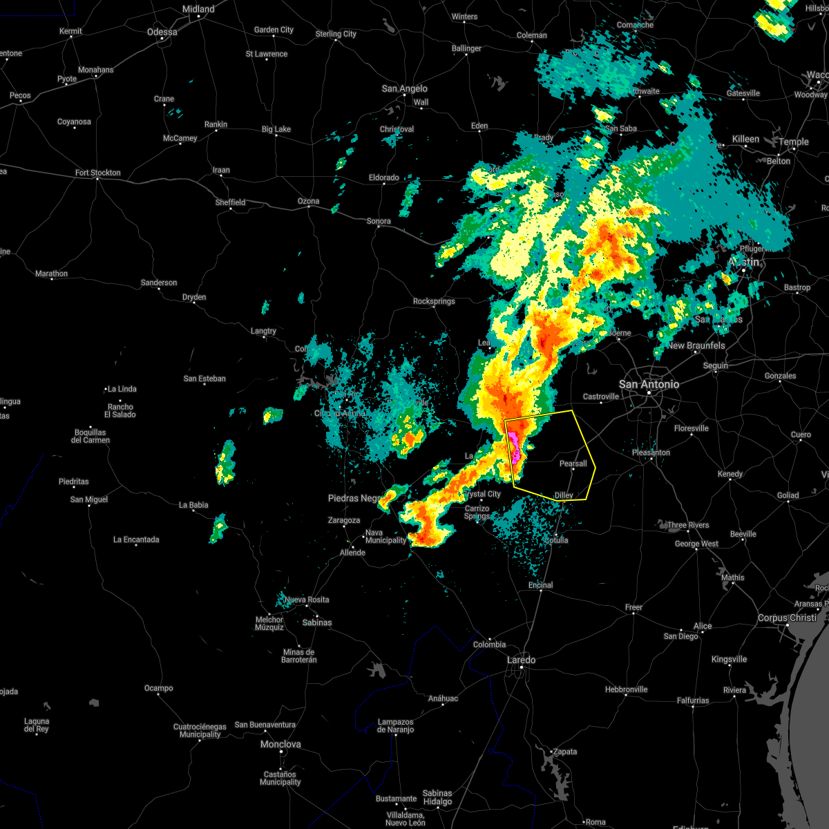 Interactive Hail Maps Hail Map for Dilley, TX