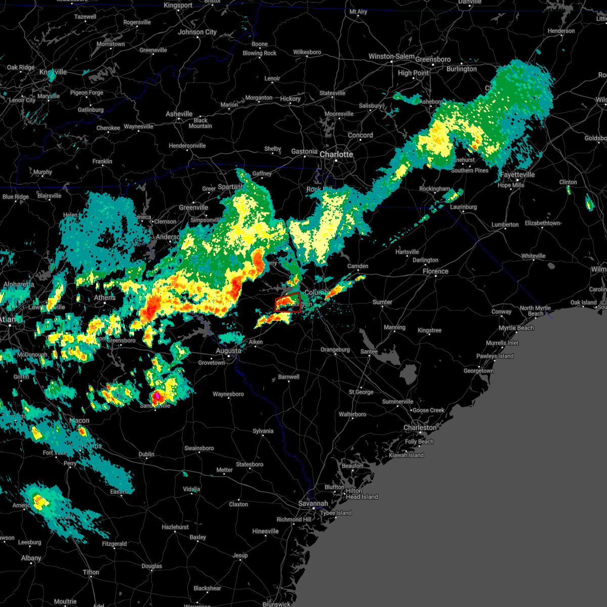 Hail Map for Lexington, SC Interactive Hail Maps