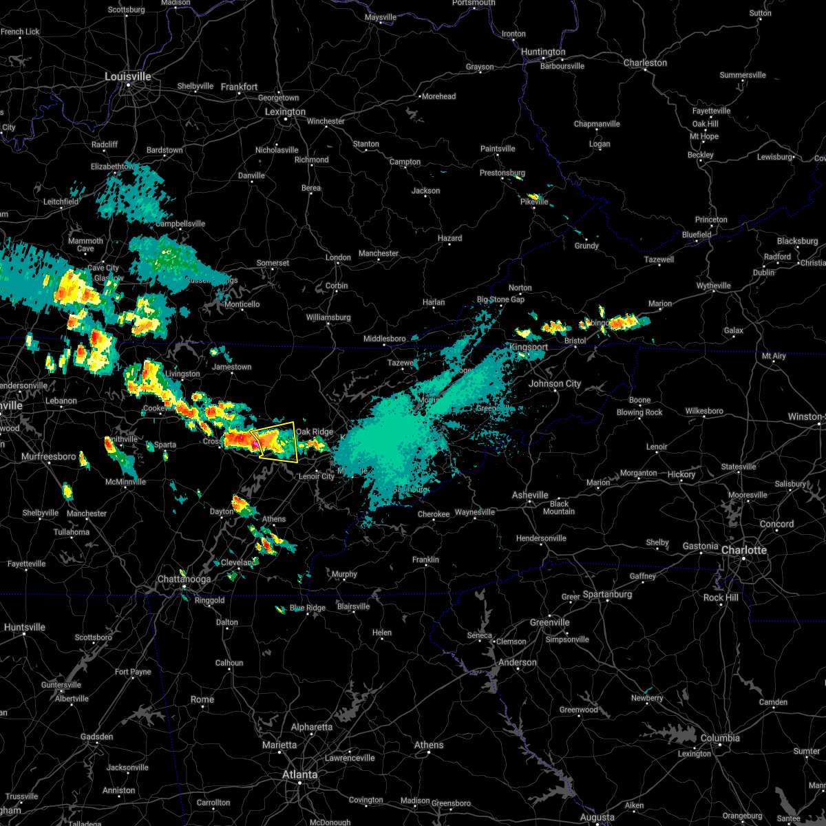 Interactive Hail Maps Hail Map for Rockwood, TN