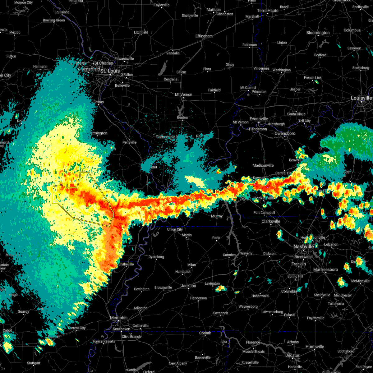 Interactive Hail Maps Hail Map for Fremont, MO