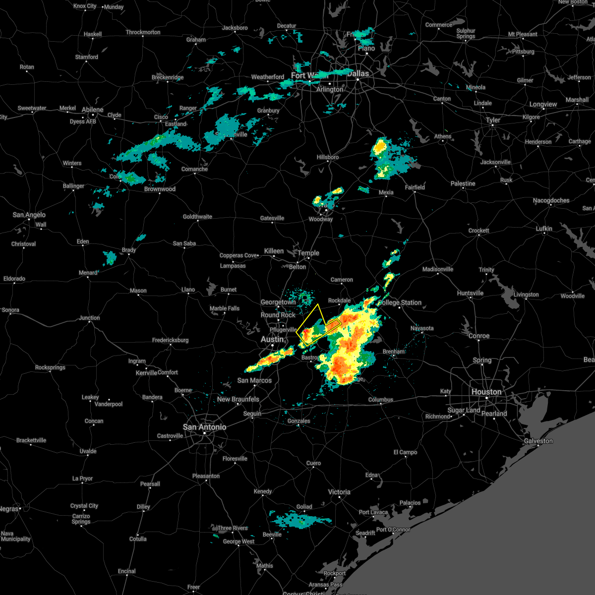 Interactive Hail Maps Hail Map for Thrall, TX