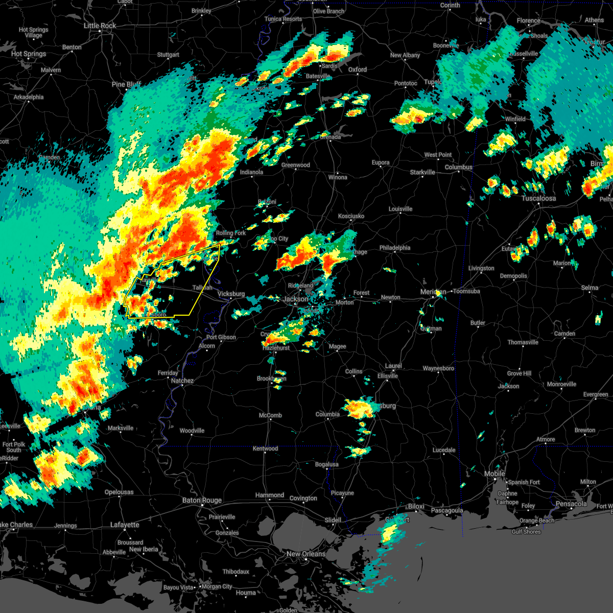 Hail Map for Mangham, LA Interactive Hail Maps