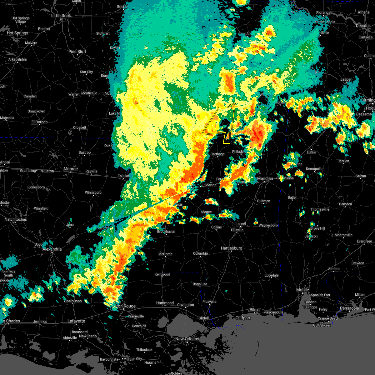 Interactive Hail Maps Hail Map for French Camp, MS
