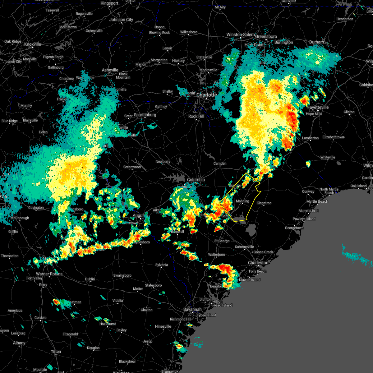 Interactive Hail Maps Hail Map for Turbeville, SC