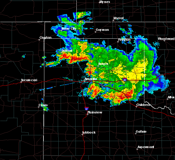 Interactive Hail Maps Hail Map for Dumas, TX