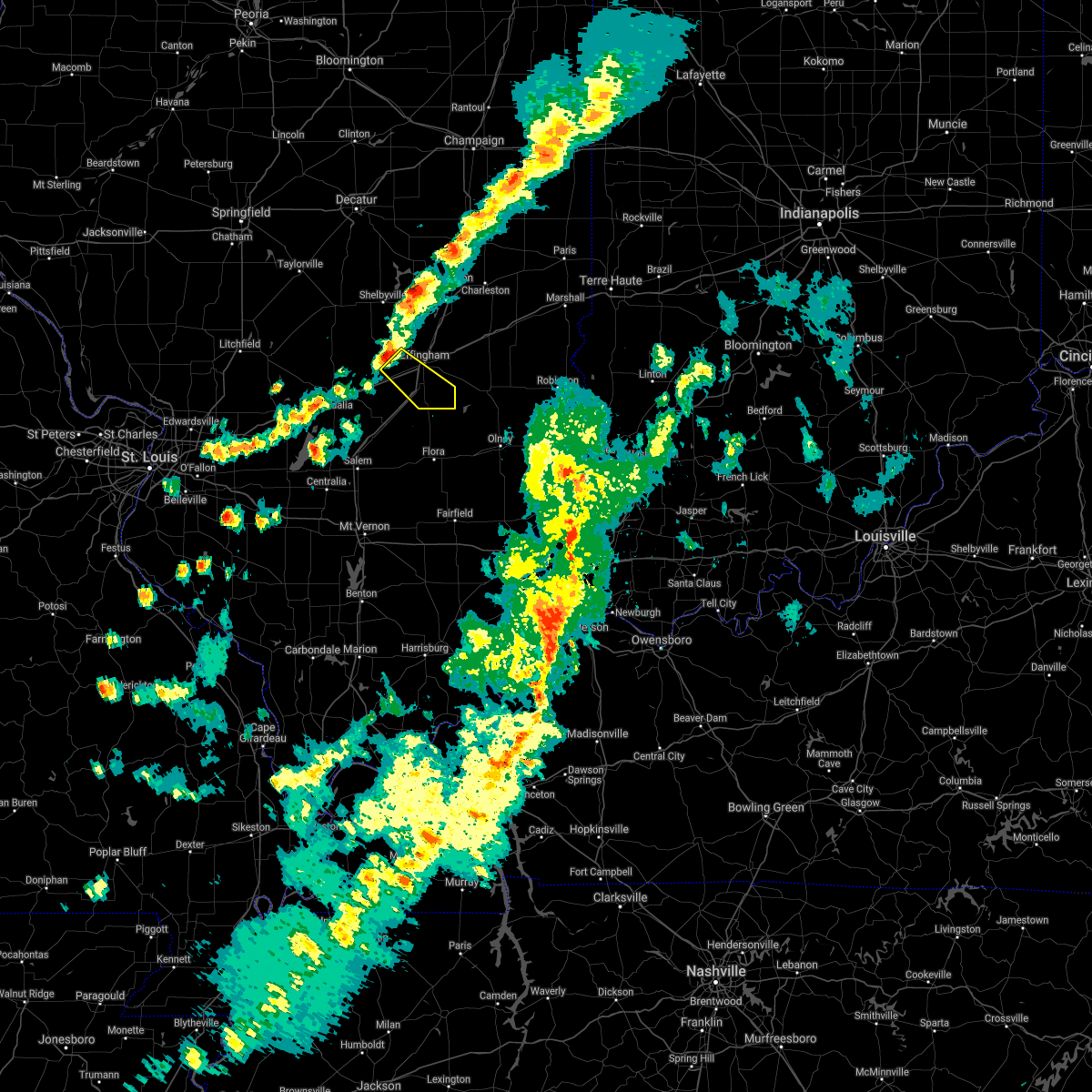 Interactive Hail Maps Hail Map for Altamont, IL