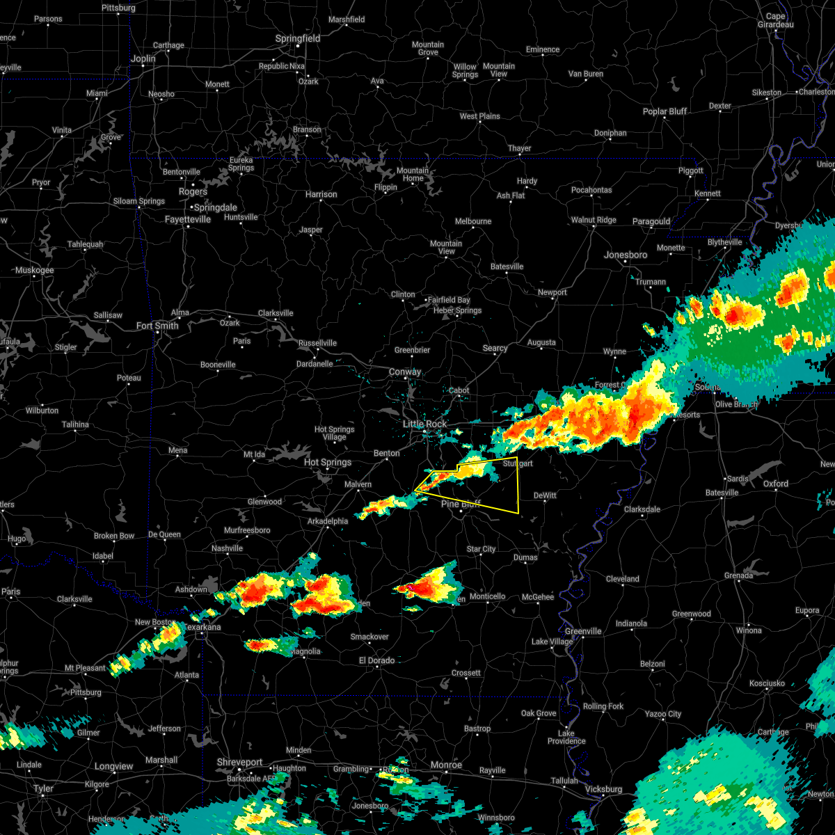 Hail Map for Humphrey, AR Interactive Hail Maps