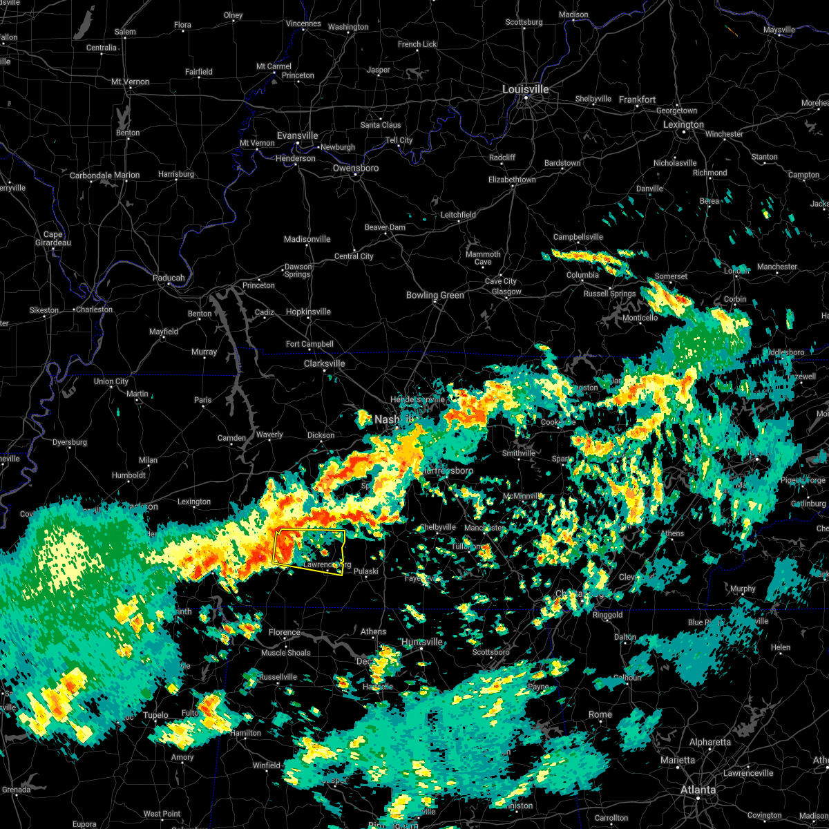 Interactive Hail Maps Hail Map for Summertown, TN