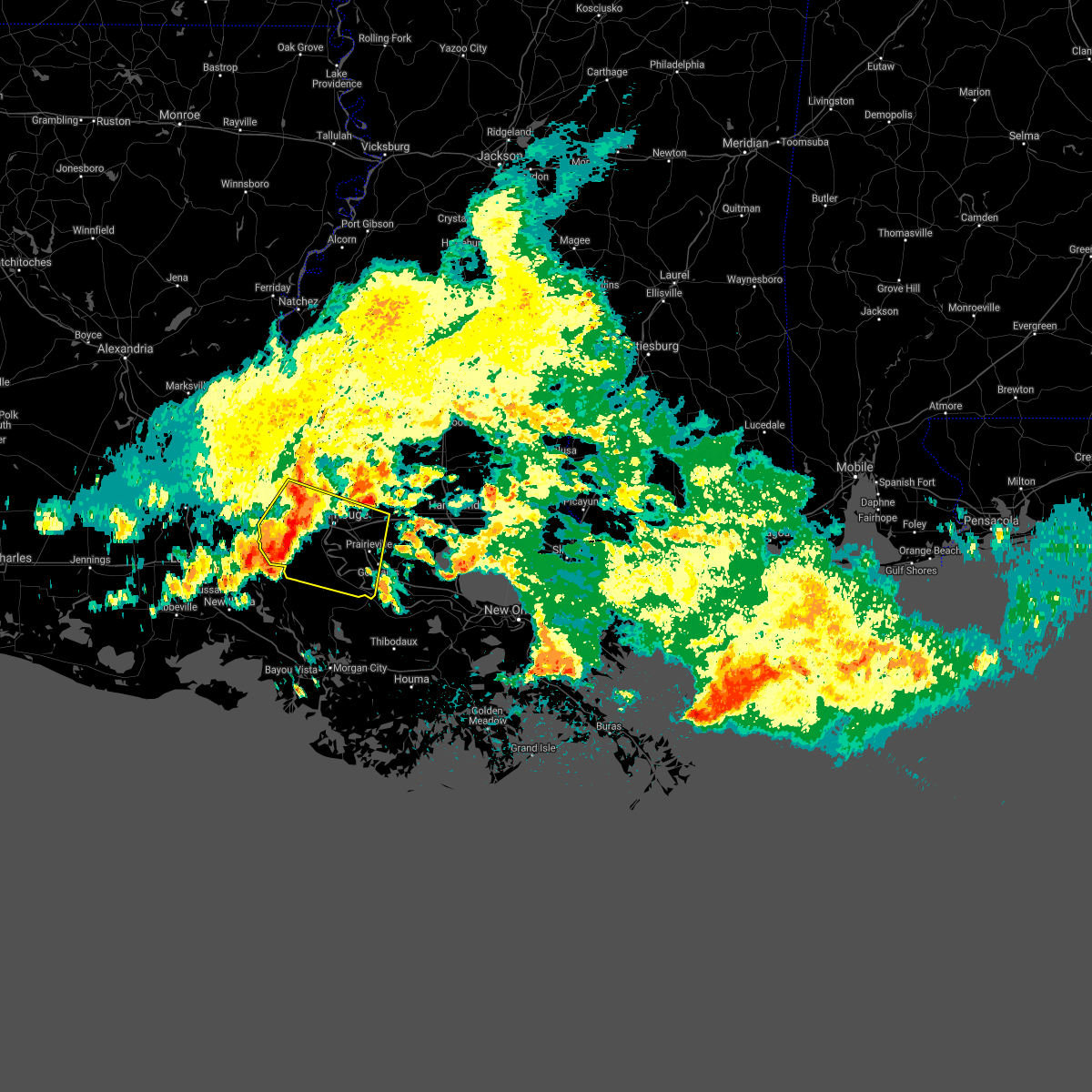 Interactive Hail Maps Hail Map for Walker, LA