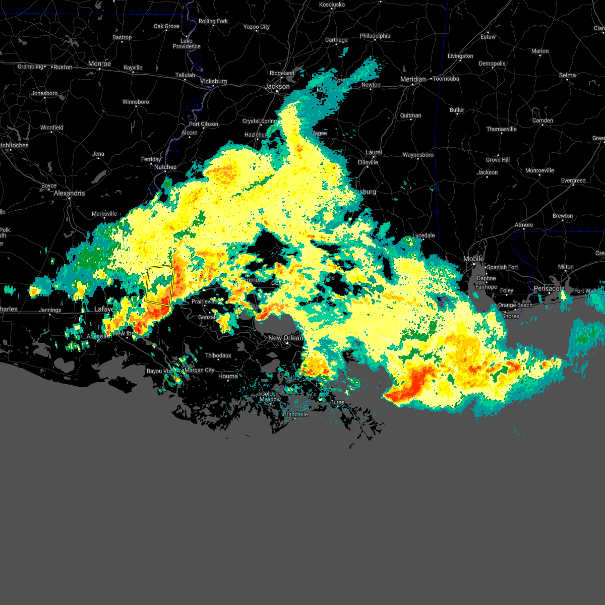Interactive Hail Maps Hail Map for Ventress, LA