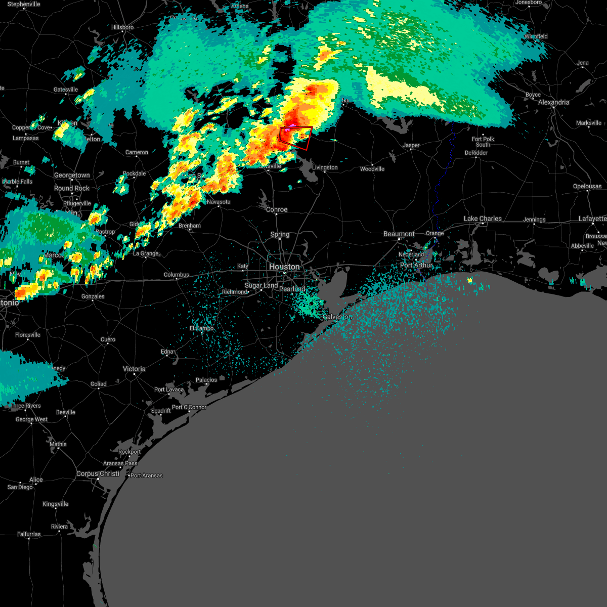 Interactive Hail Maps Hail Map for Groveton, TX