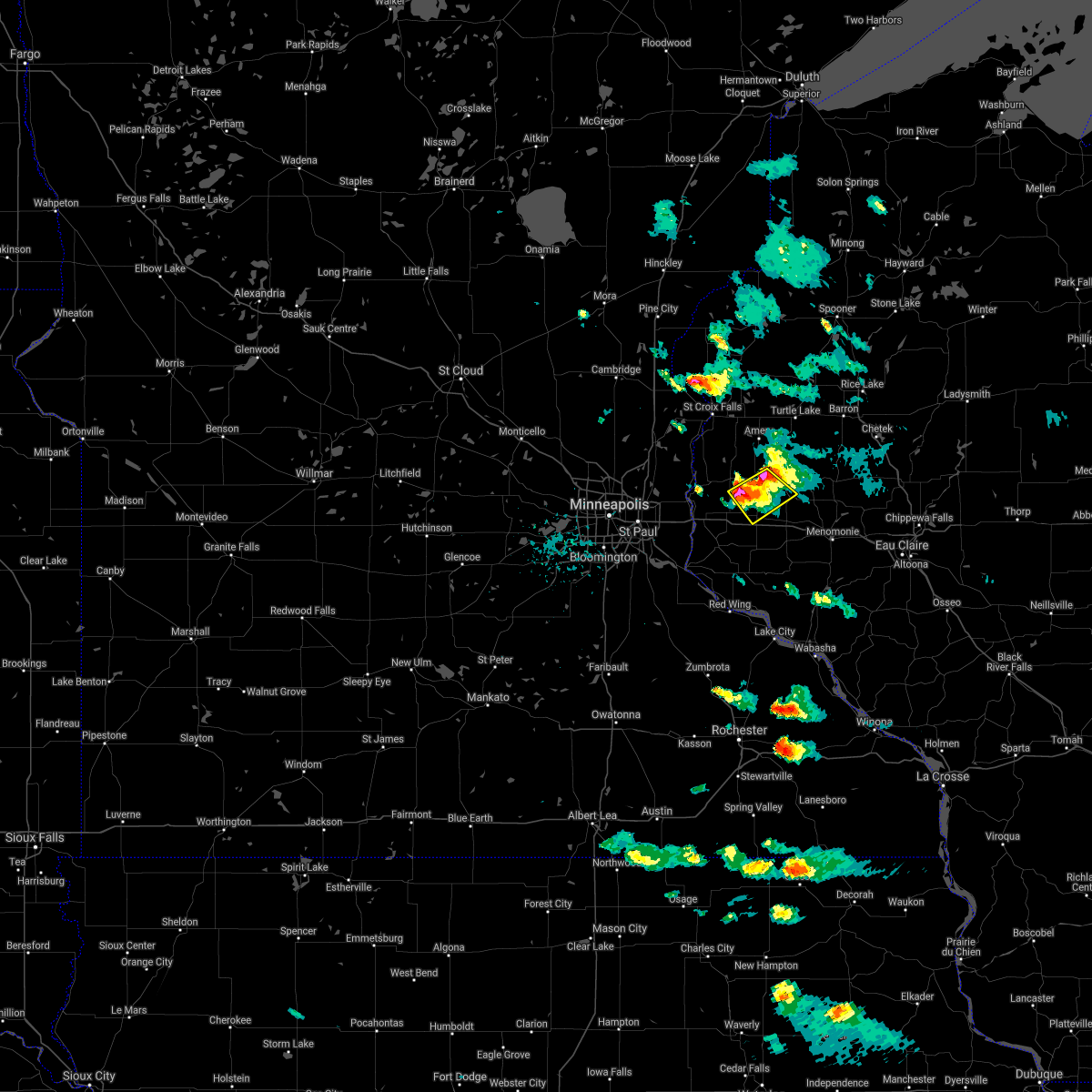 Interactive Hail Maps Hail Map for Hammond, WI
