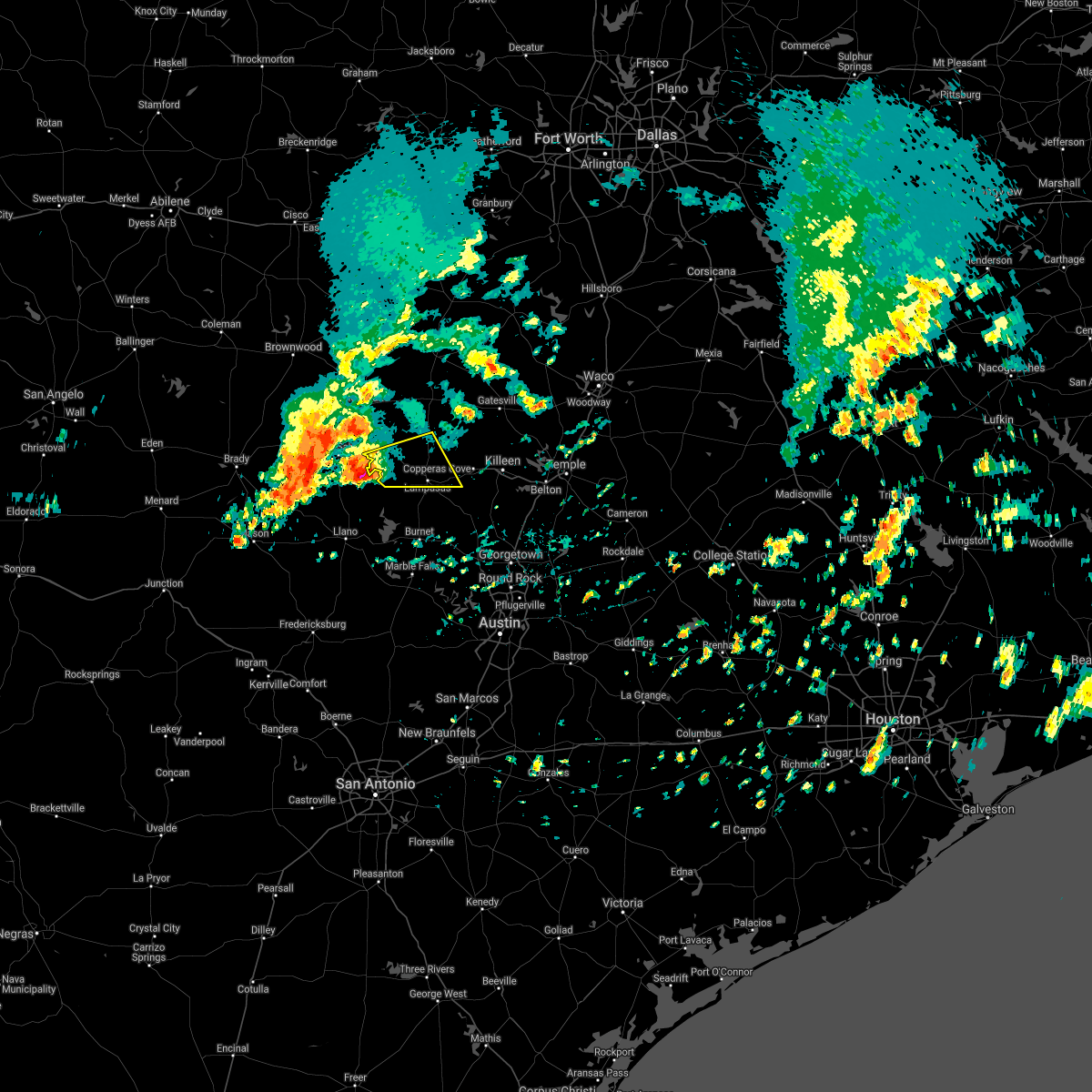 Interactive Hail Maps Hail Map for Lometa, TX