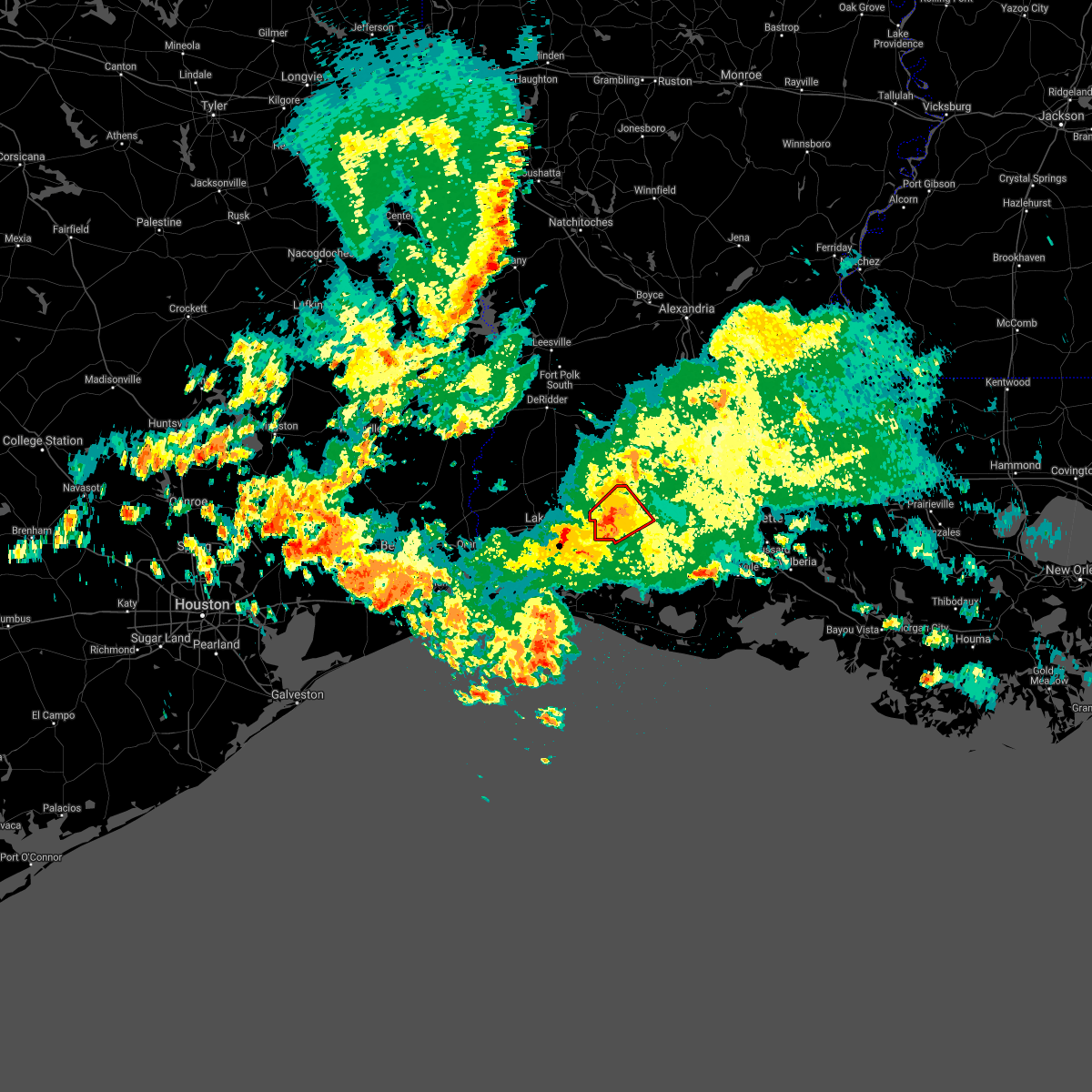 Interactive Hail Maps Hail Map for Jennings, LA