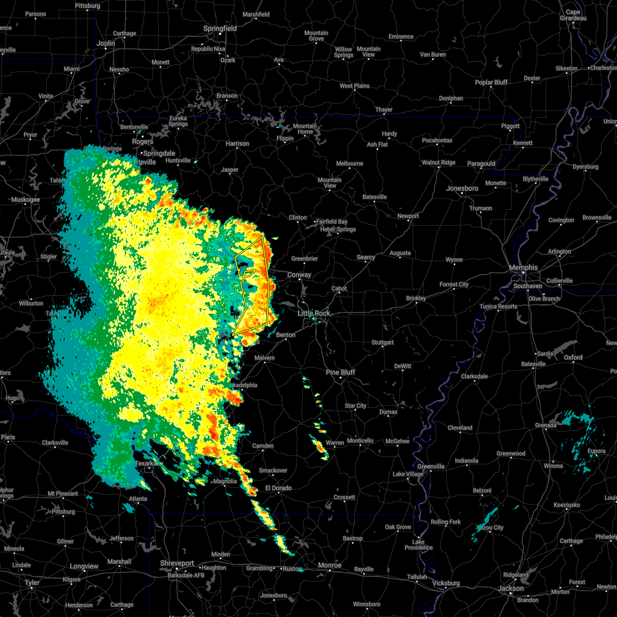 Interactive Hail Maps Hail Map for Perryville, AR