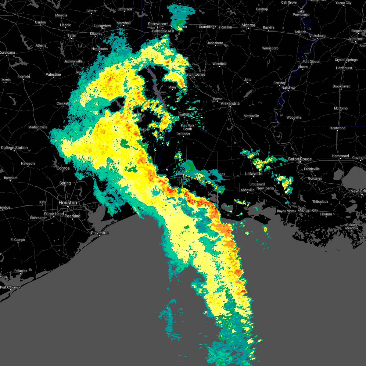 Interactive Hail Maps Hail Map for Lake Arthur, LA