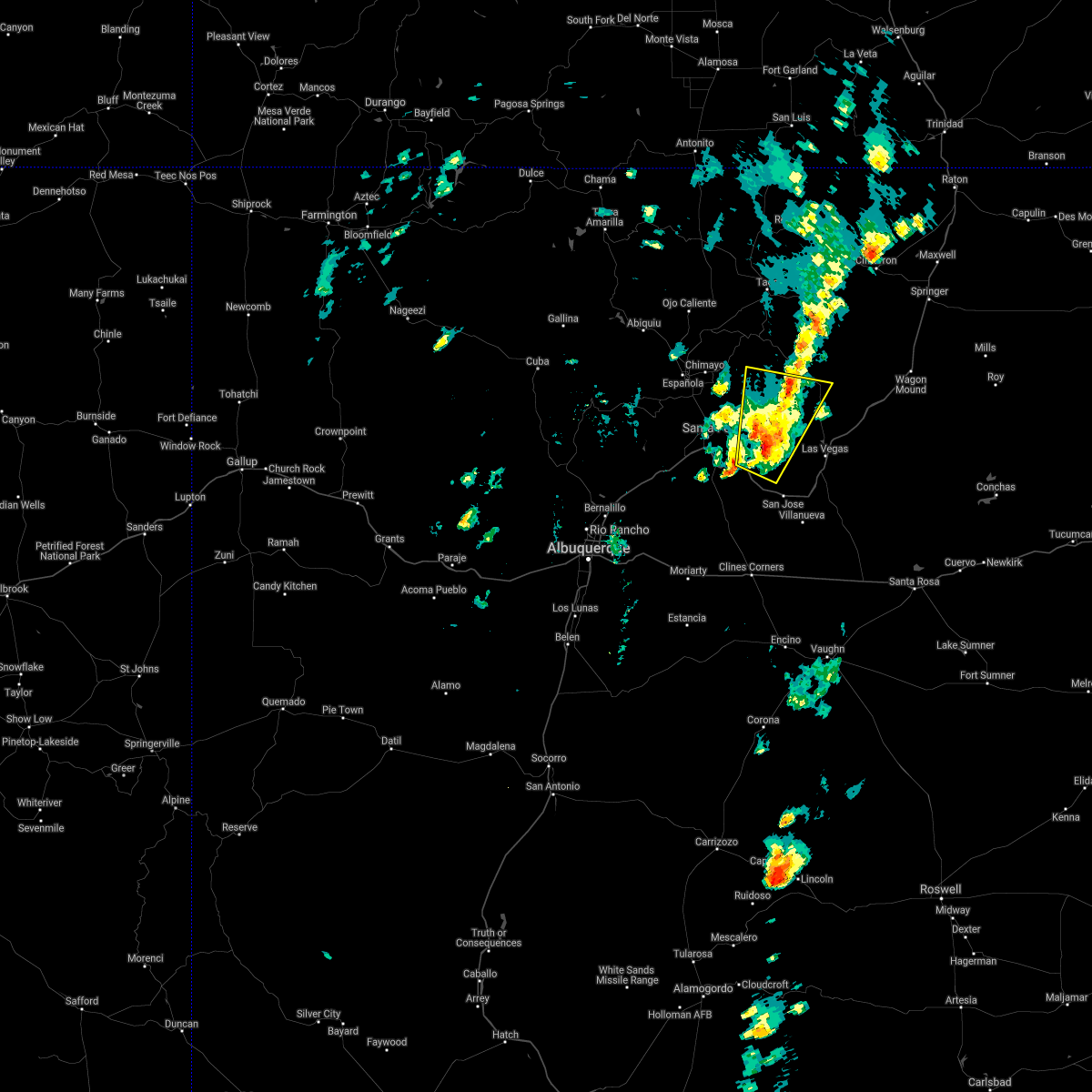 Interactive Hail Maps Hail Map for Mora, NM