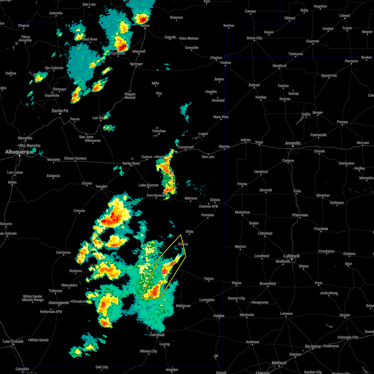 Interactive Hail Maps Hail Map for Hagerman, NM