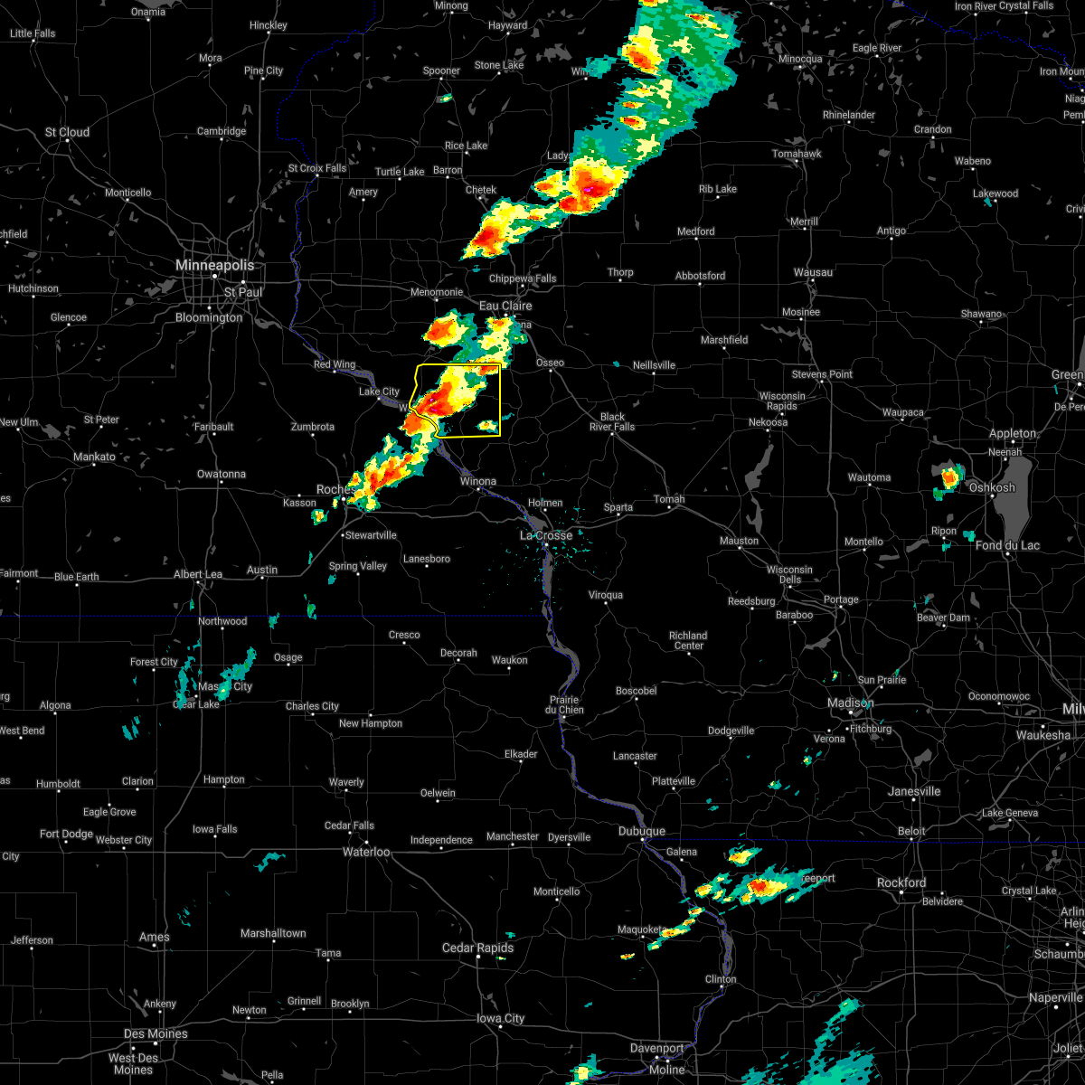 Interactive Hail Maps Hail Map for Nelson, WI