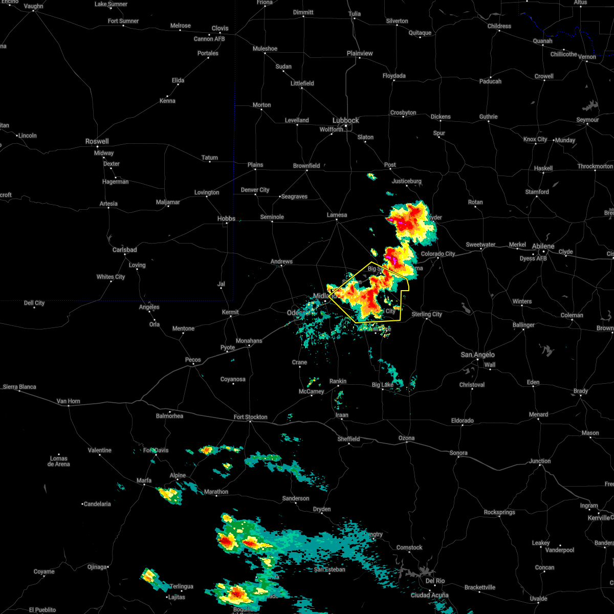 Hail Map for Midland, TX Interactive Hail Maps
