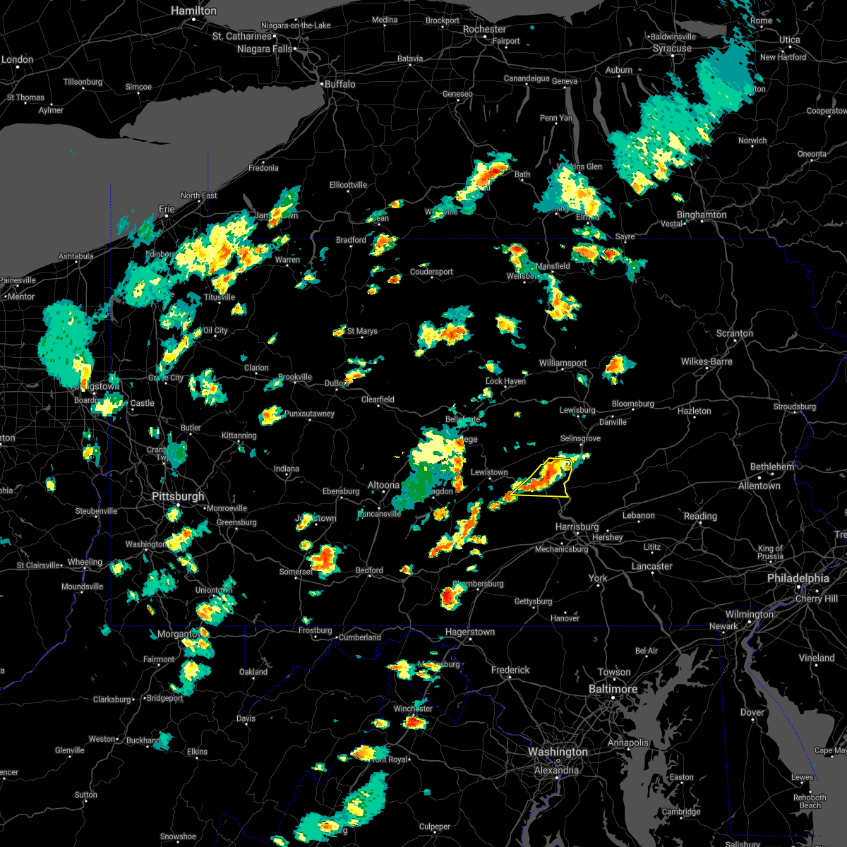 Interactive Hail Maps Hail Map for Richfield, PA