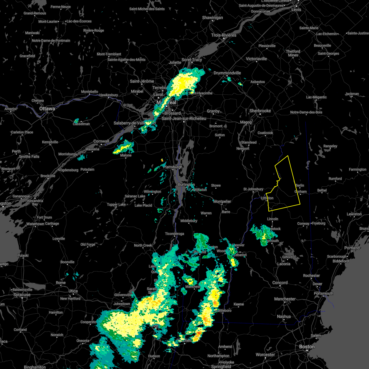 Interactive Hail Maps Hail Map for Groveton, NH