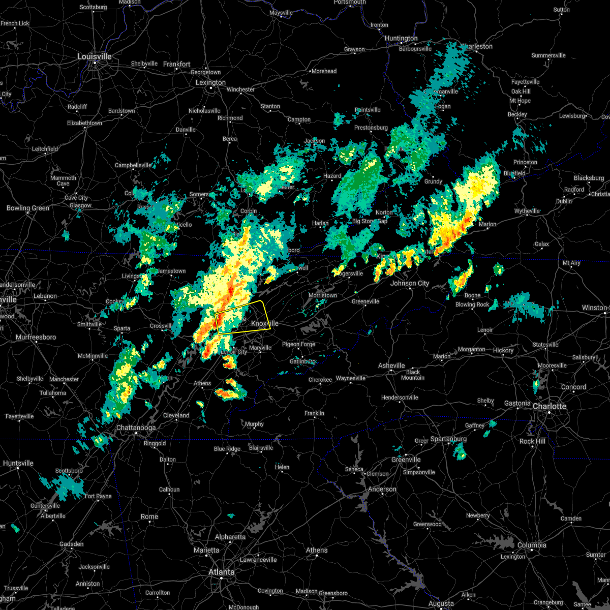 Interactive Hail Maps Hail Map for Oliver Springs, TN