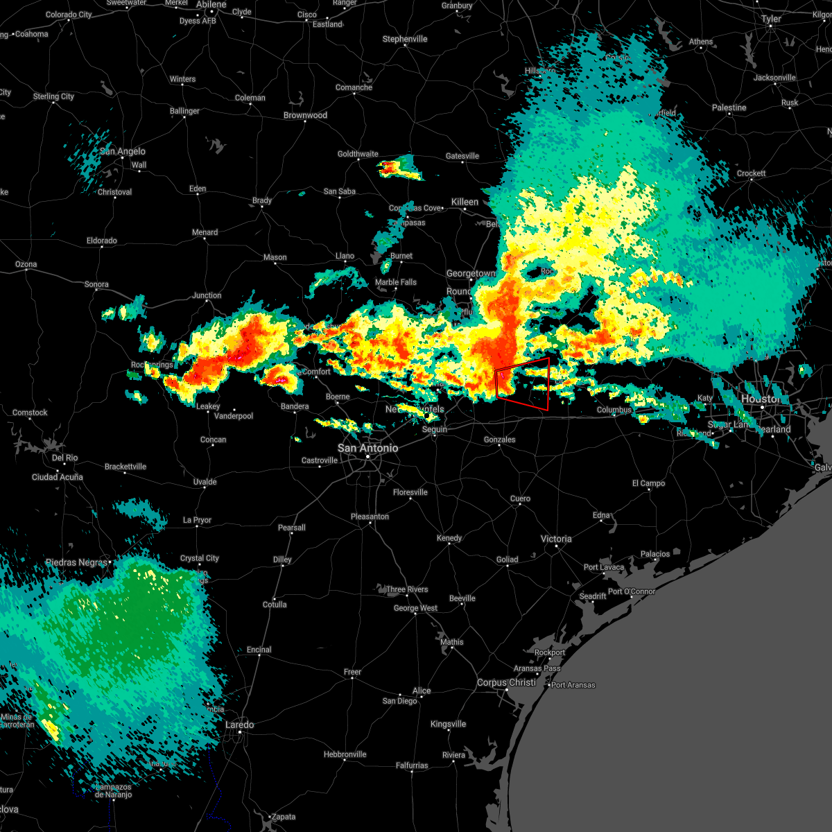 Interactive Hail Maps Hail Map for Smithville, TX