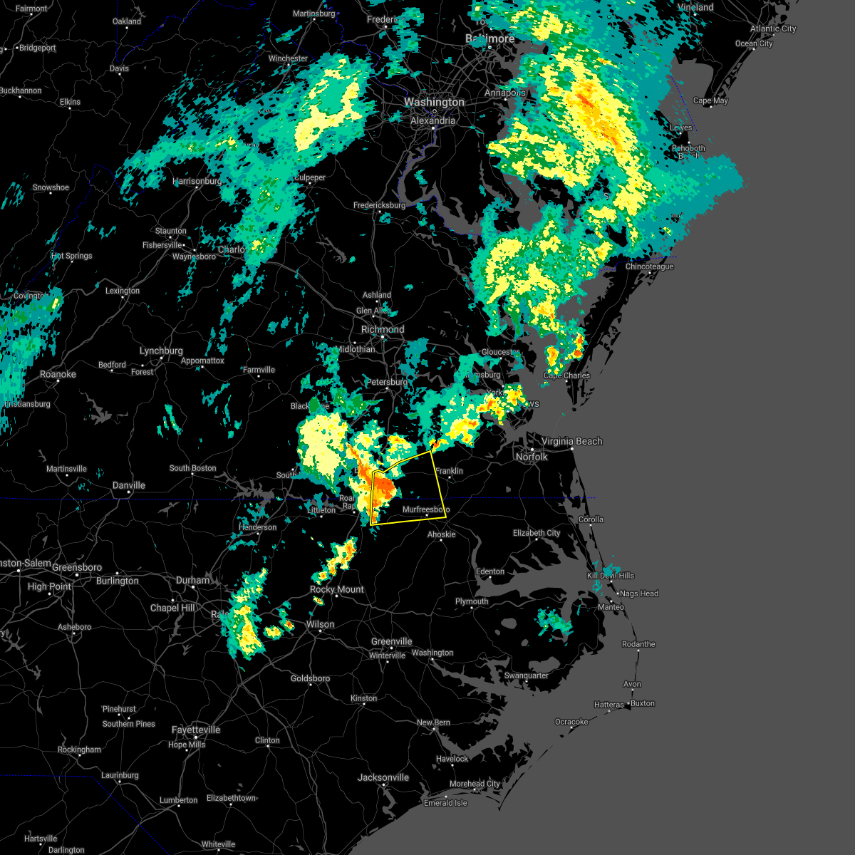 Interactive Hail Maps Hail Map for Emporia, VA