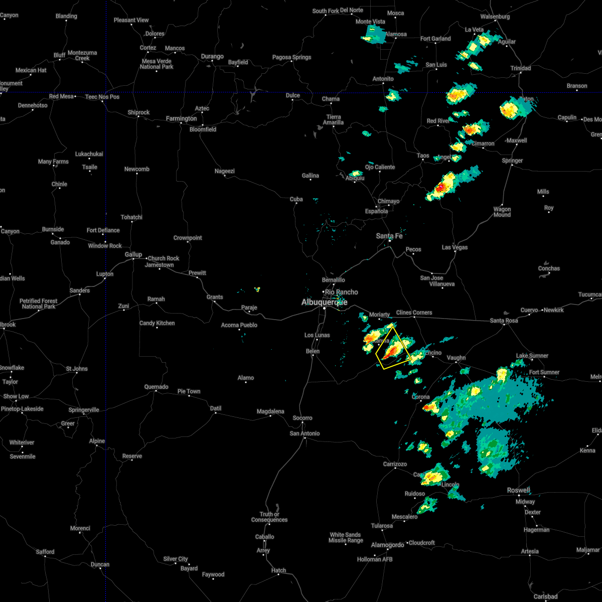 Interactive Hail Maps Hail Map for Estancia, NM