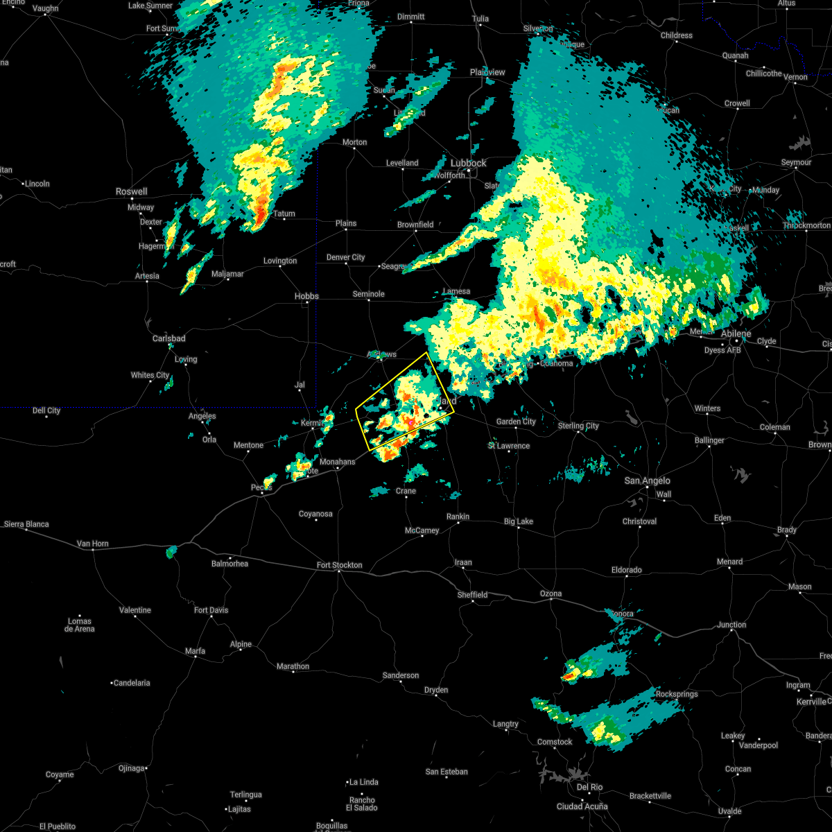 Hail Map for Odessa, TX Interactive Hail Maps