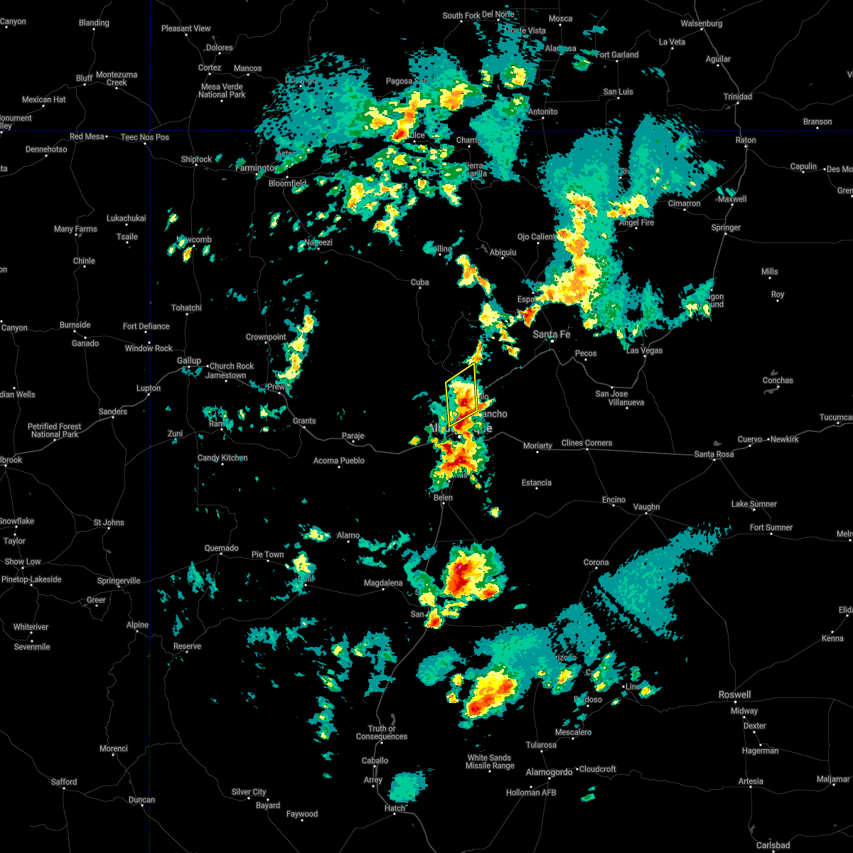 Interactive Hail Maps Hail Map for Albuquerque, NM