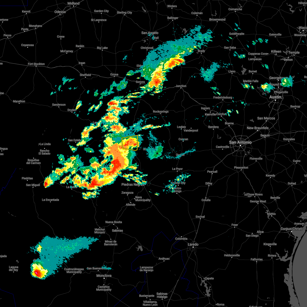 Interactive Hail Maps Hail Map for Laughlin AFB, TX